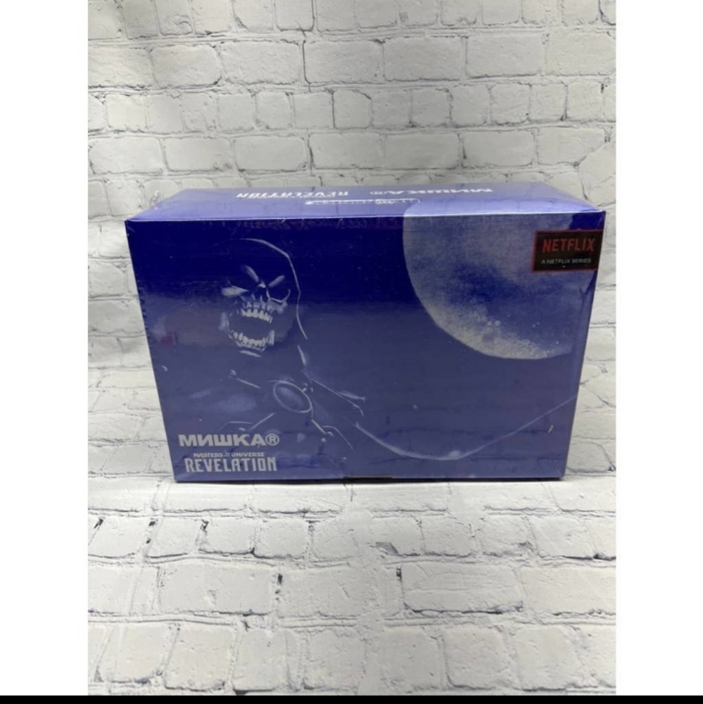 Mattel Creations Masters of the Universe Skeletor BE@RBRICK 100% & 400% - Picture 2 of 2